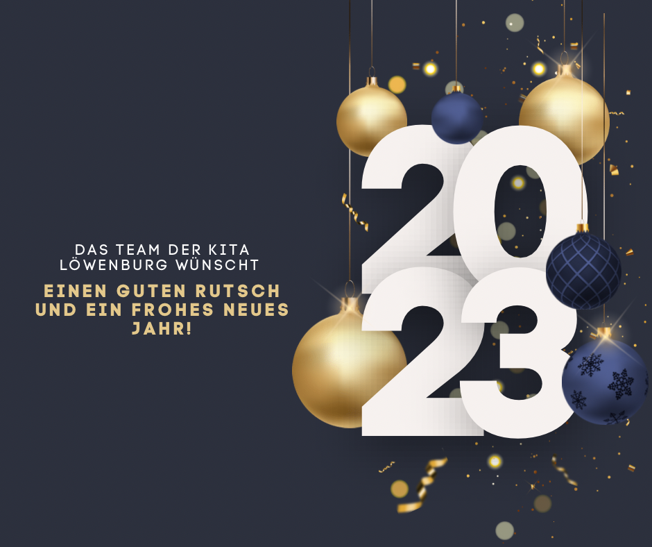 Guten Rutsch und frohes neues Jahr!