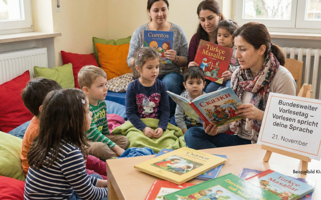 Bundesweiter Vorlesetag am 21.11.2025 – „Vorlesen spricht deine Sprache“
